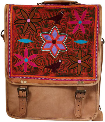 

India Meets India 091WOBABP004 27 L Backpack(Brown), Vintage brown