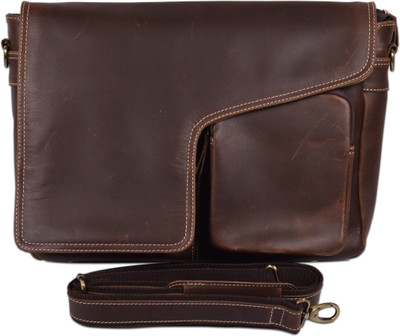 

Adimani ALB29 Messenger Bag(Brown, 10 L)