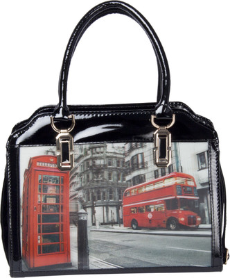 MADNESS 21 London Street Handbag Waterproof Shoulder Bag(Black, 10 inch)