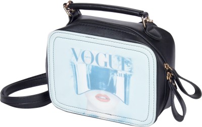 

MADNESS 21 Vogue Sling Bag Waterproof Sling Bag(Black, White, 10 inch)