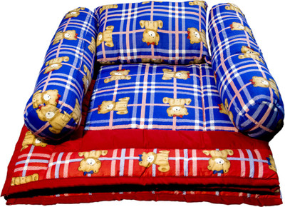 

Coco Bee Cotton Bedding Set(Blue)