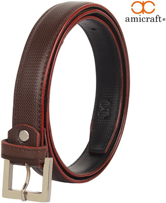 

Amicraft Girls Casual, Formal, Party Brown Genuine Leather Belt