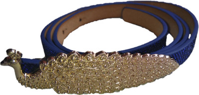 

Fashionairs Women Casual, Party, Evening Blue Synthetic Belt