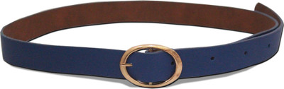 

Recap Women Casual Blue Synthetic Belt