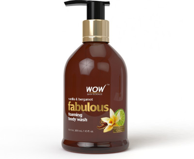 

WOW SKIN SCIENCE Fabulous Foaming Body Wash - Vanilla & Bergamot(300 ml)