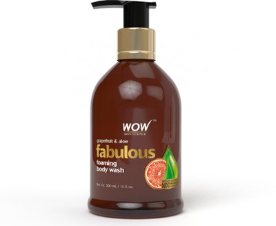

WOW SKIN SCIENCE Fabulous Foaming Body Wash - Grapefruit and Aloe(300 ml)