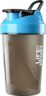

Hilex Life Is A Sport 500 ml Shaker(Pack of 1, Blue), Multicolor