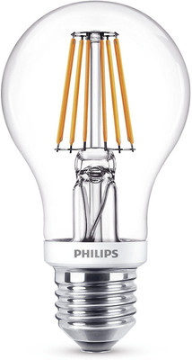 PHILIPS 7 W Basic Standard E27 LED Bulb(White)