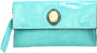 

Liza Casual Green Clutch