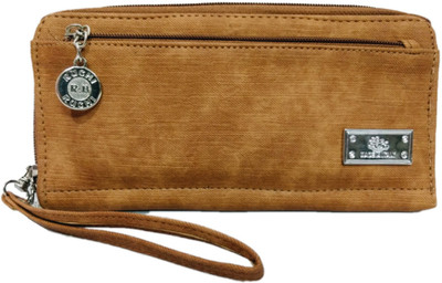 

rs closet Party Brown Clutch