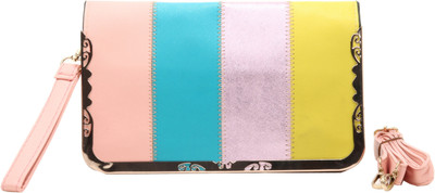 

Liza Casual Multicolor Clutch