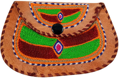 

India Meets India Casual Brown Clutch