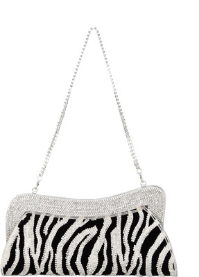 

RICHLYNN Party Black, Silver Clutch