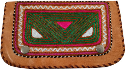 

India Meets India Casual Brown Clutch