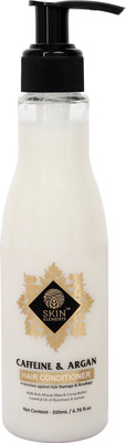 

Skin Elements Caffeine Conditioner for Hair damage control, with Argan oil, Rosemary oil, Lemon extracts, Shea butter & Cocoa Butter (200Ml)(200 ml)