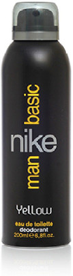

Nike Basic Yellow Deodorant Spray - For Men(200 ml)