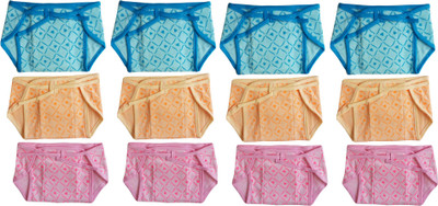 

ATXP New Born Washable Reusable Cotton Diaper Pad - L(12 Pieces)