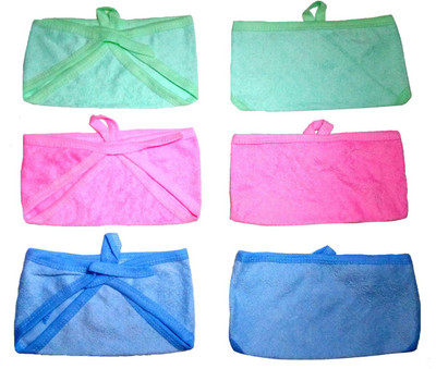 

ATXP New Born Washable Reusable Towel Langoti - L(6 Pieces)