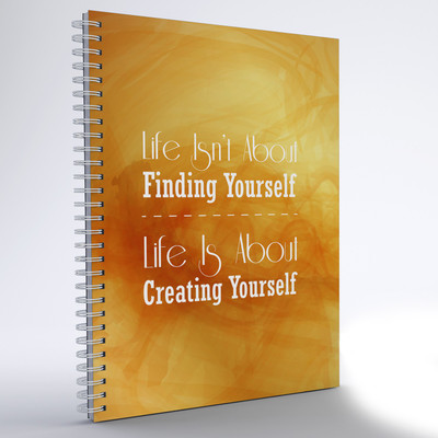 

inkFlap A5 Notebook(Wiro Notebook - Life, Golden Brown)