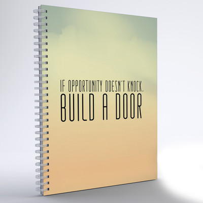 

inkFlap A5 Notebook(Wiro Notebook - Opportunity, Light Peach)