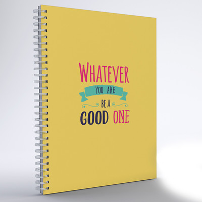 

inkFlap A5 Notebook(Wiro Notebook - Whatever (Yellow), Yellow)