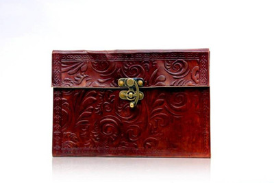 

The Leather Bags House A5 Diary(Handcrafted, Brown)