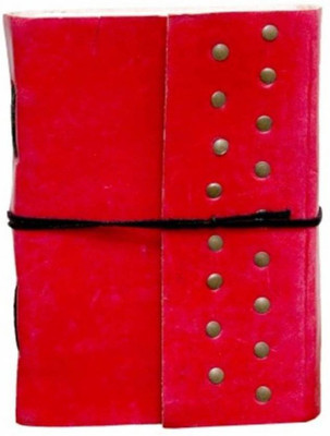 

The Leather Bags House A5 Diary(Handcrafted, Red)