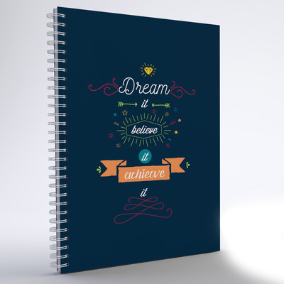 

inkFlap A5 Notebook(Wiro Notebook - Dream It, Green)