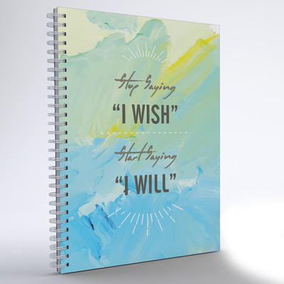 

inkFlap A5 Notebook(Wiro Notebook - I Wish, Varicoloured)