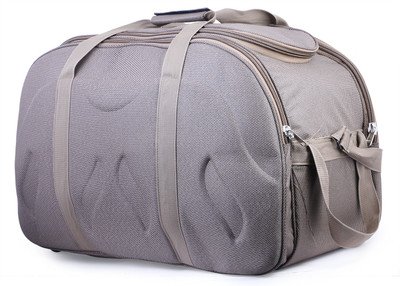 

bags bazar (Expandable) DWB005_1 Duffel Strolley Bag(Brown)