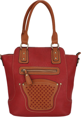 

Liza Shoulder Bag(Maroon, Brown), Brown;maroon
