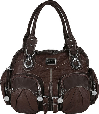 Liza Hand-held Bag(Brown)