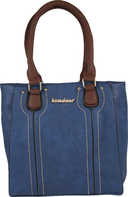 

Liza Hand-held Bag(Blue, Brown)