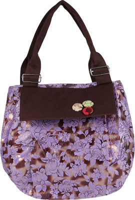 

Liza Shoulder Bag(Purple, Brown), Brown;purple