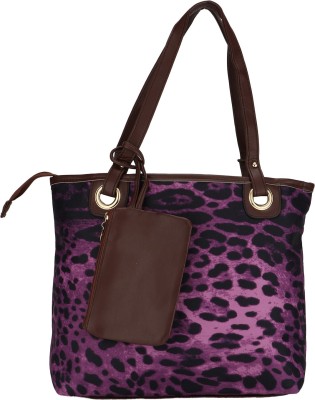 

Liza Shoulder Bag(Purple, Brown), Brown;purple