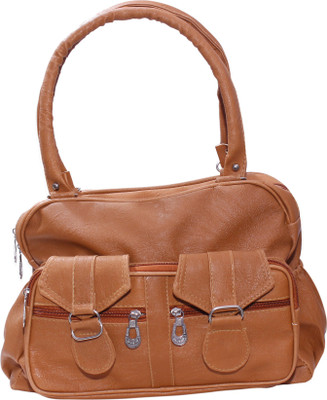 

Clouter hub Shoulder Bag(Tan)