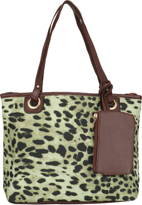 

Liza Shoulder Bag(Green, Brown), Brown;green