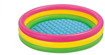 

K T BROTHERS 3ft Glow Baby Swimming Inflatable Poo Inflatable Pool(Multicolor)