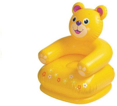 

K T BROTHERS BABY AIR TEDDY CHAIR Inflatable Sofa/ Chair(Yellow)
