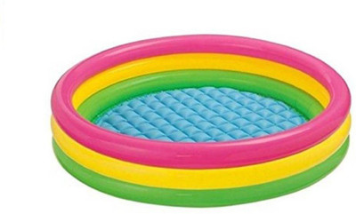 

K T BROTHERS 3ft Glow Baby Swimming Inflatable Pool Inflatable Pool(Multicolor)