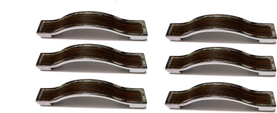 

Shaks Traders 4 Inch Stainless Steel Cabinet/Draw Pull(Brown Pack of 6)