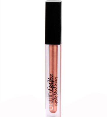 

MAKE UP FOR LIFE Metalic & Long Lasting Liquid Lip Gloss(7.5 ml, Bronze)