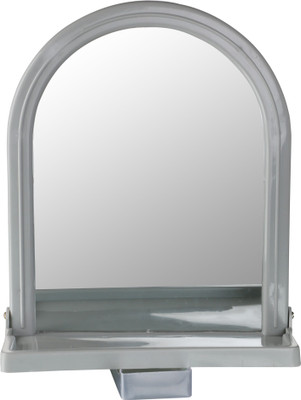 

Fantasy Mirror ROSE1216Shelf Bathroom Mirror(Semi Curved)