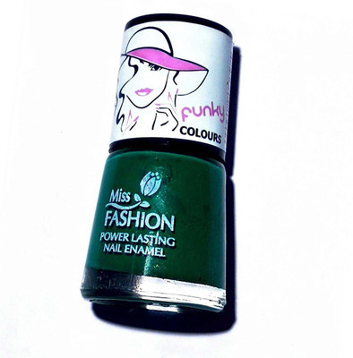 

Jeeya Fancy Exclusive Wear Nail Color, Bright Green 406, 9 ml Green