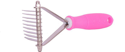 

Pets Empire 09-blade De-matting Tool Comb/Rake for Medium/Long Hair Dogs & Cats(Color May Vary) Shedding Blade for Dog, Cat