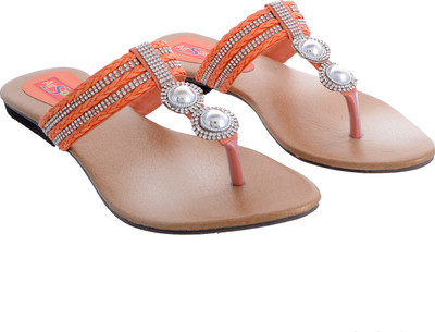 

AirSoon Women Peach Flats