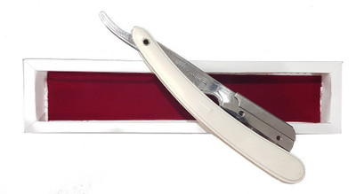 

Kabello Present Stainless Steel Straight Barber Hair Salon Razor Folding Safe Shaving