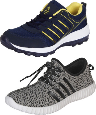 

Aero 02 Pair Combo Power Play & Canvas For Men(Blue, Yellow, Grey, Blue::yellow::dgrey
