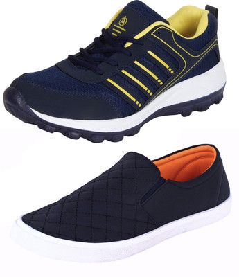 

Aero 02 Pair Combo Power Play & Canvas For Men(Blue, Yellow, Blue, Orange, Blue::yellow::nblue::orange