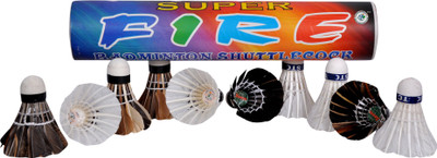 

STC Fire White + Brown Feather Shuttle - White, Brown(Fast, 79, Pack of 10)